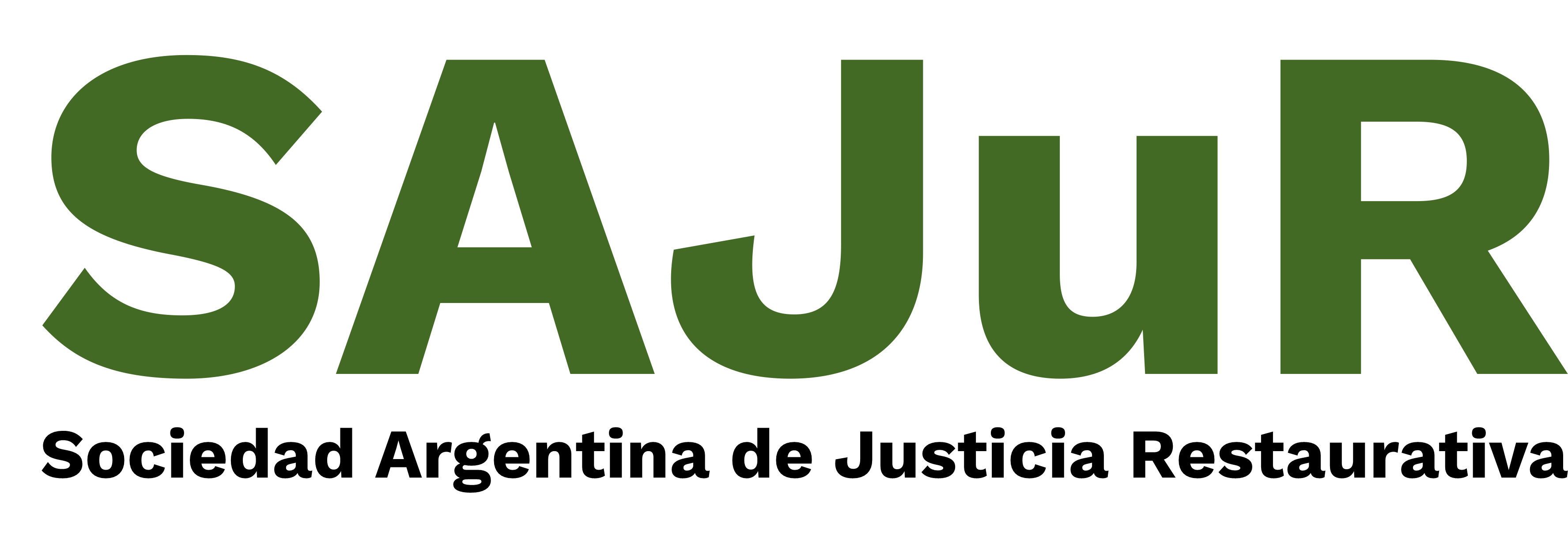 [Logo de Sociedad Argentina de Justicia Restaurativa]