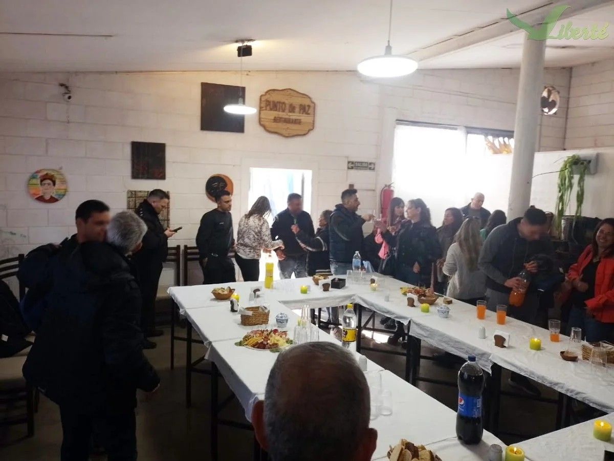 Inauguración del Restaurante Punto de Paz