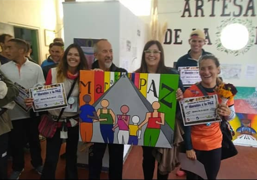 Entrega de certificados de la 1er maratón