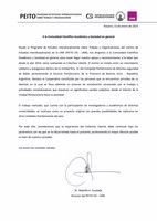 Desde la Universidad Nacional de Rosario extienden el reconocimiento a la labor de Liberté