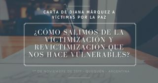 Carta de Diana Márquez a Víctimas por la Paz
