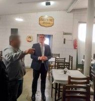 El jefe penitenciario Areses en su paso por territorio Liberté definió la labor de autogestión como avances notables