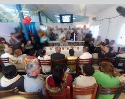 "Amor y esperanza en Liberté" Siete matrimonios celebrados en el Restaurante Punto de Paz en la Unidad 15 de Batán