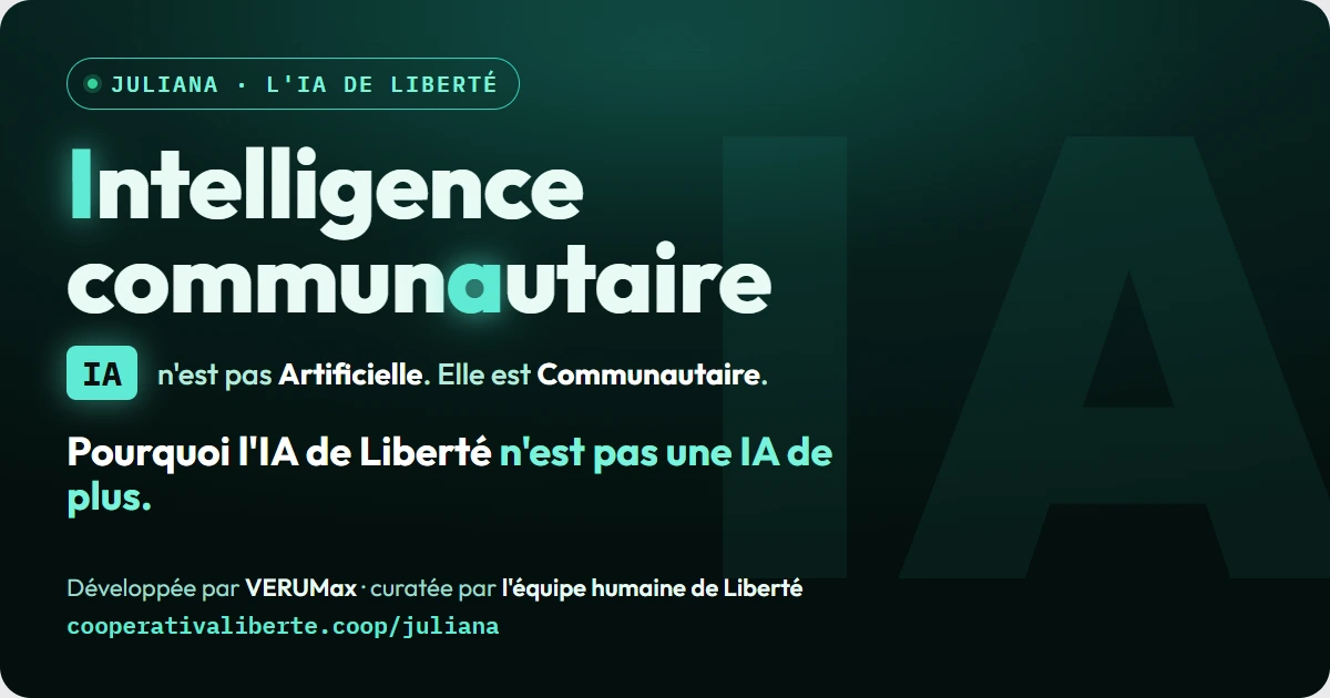 Inteligencia comunitariA: por qué la IA de Liberté no es una IA más