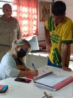 Escuela Secundaria CENS 470 visitando Liberté