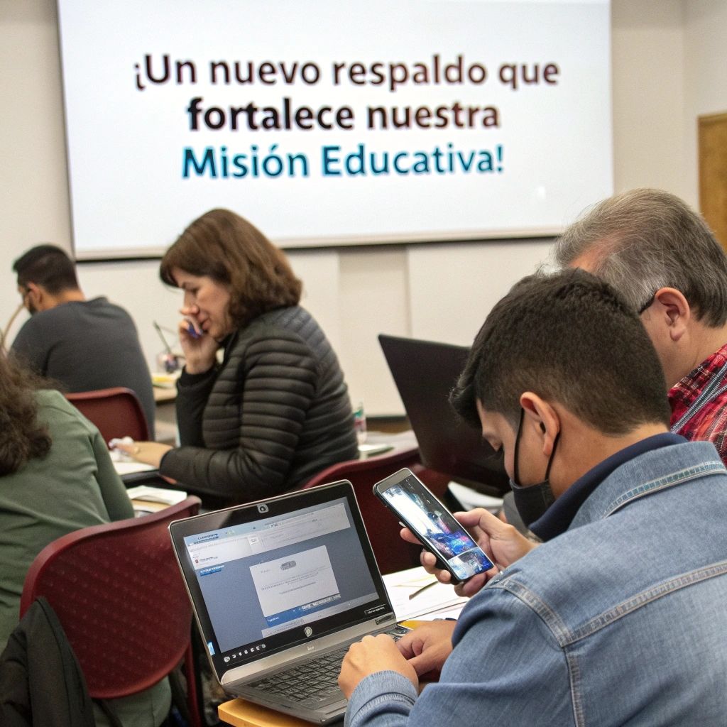 ¡Un nuevo respaldo que fortalece nuestra misión educativa!