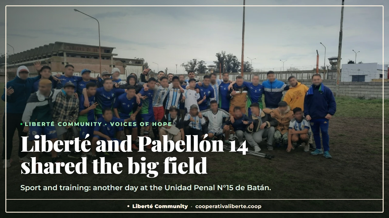 Liberté and Pabellón 14 shared the big field at Batán