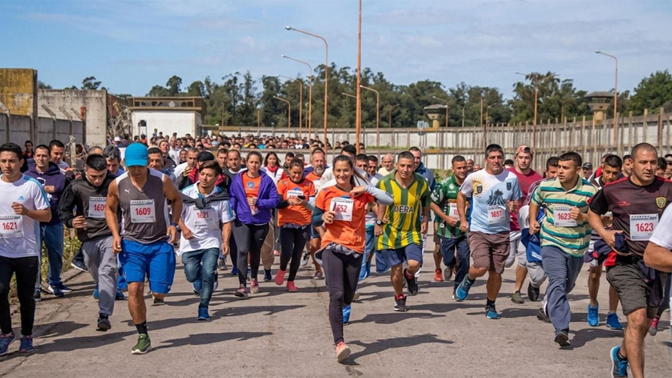 Maratón por la Paz: la primera del mundo dentro de una cárcel