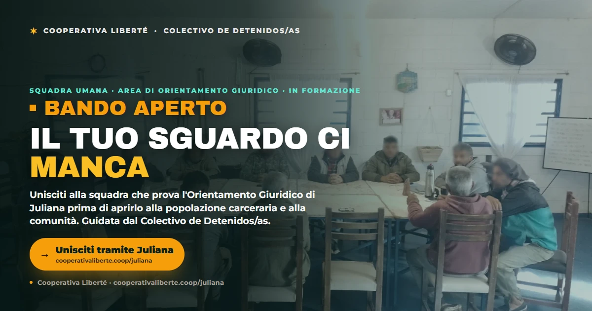 Unisciti al Team Umano dell'Area di Orientamento Giuridico di Juliana